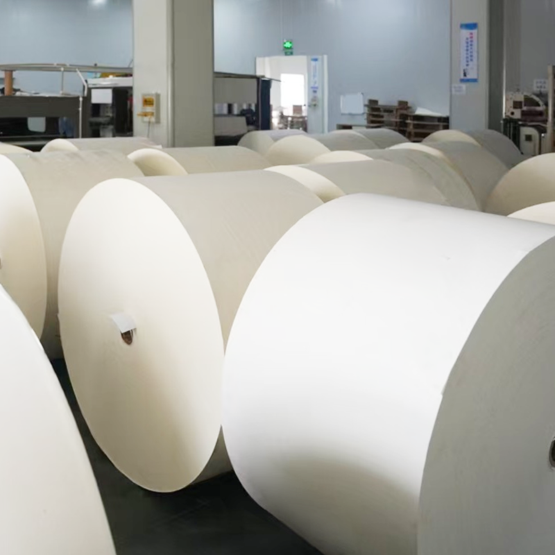 Kompostoitava muovivapaa päällystetty kupin pohjapaperi